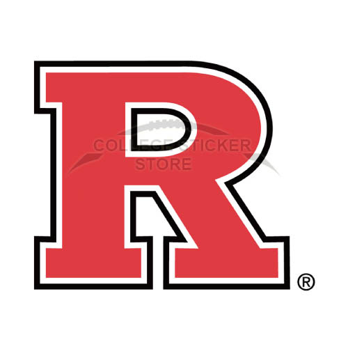 Homemade Rutgers Scarlet Knights Iron-on Transfers (Wall Stickers)NO.6046